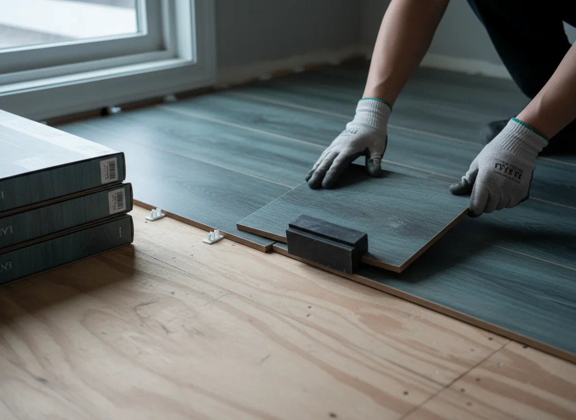 Luxury Vinyl Plank Installation company in Lake City, MI